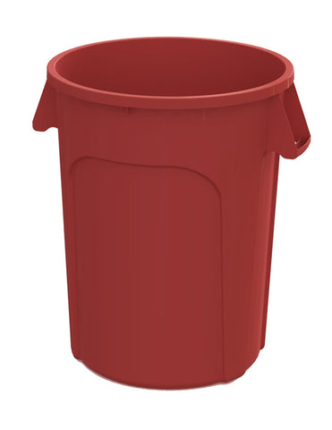 Impact Products Value Plus Plastic Red Container, 44 Gallon -- 4 per case.