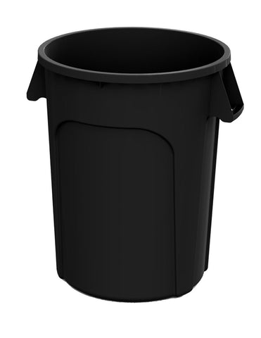 Impact Products Value Plus Black Container, 44 Gallon -- 4 per case.