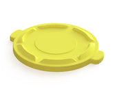 Impact Products Value Plus Yellow Lid Only, 20 1/2 inch Dia x 2 inch Height -- 6 per case.