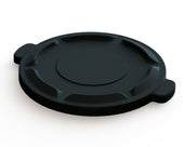 Impact Products Value Plus Black Lid Only, 20 1/2 inch Dia x 2 inch Height -- 6 per case.