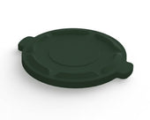 Impact Products Value Plus Green Lid for 20 Gallon Container, 20 1/2 inch Dia x 2 inch Height -- 6 per case.
