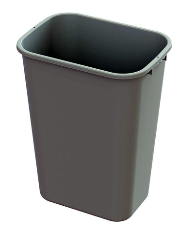 Impact Products Gray Wastebasket, 41 Quart -- 12 per case.