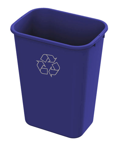 Impact Products Blue Wastebasket, 41 Quart -- 12 per case.