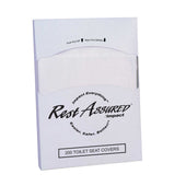 Impact Products 1/4 Fold RA-200-Q-I Rest Assured Toilet Seat Cover, 10 1/4 x 8 x 1 1/2 inch.