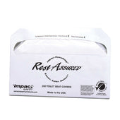 Impact Products 1/2 Fold 50RA Rest Assured Toilet Seat Cover, 10 1/2 x 15 x 1 inch.
