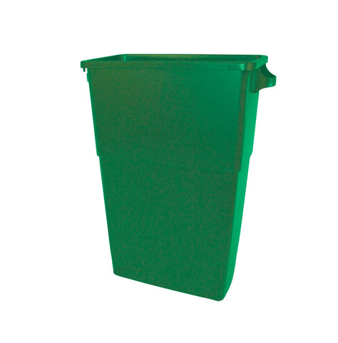Impact Products Green Thin Bin Container, 23 Gallon -- 4 per case.