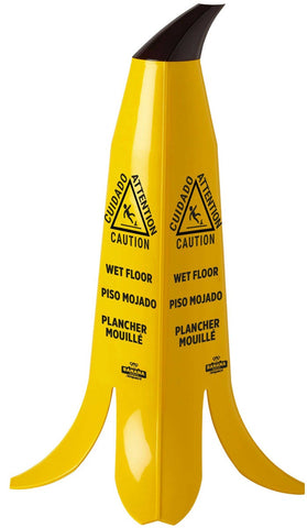 Impact 2 Feet Trilingual Banana Safety Cone -- 3 per case.