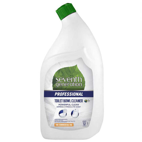 Seventh Generation Pro Toilet Bowl Cleaner,Empress Cypress and Fir Scent, Biodegradable, 32 Fluid Ounce -- 8 per case