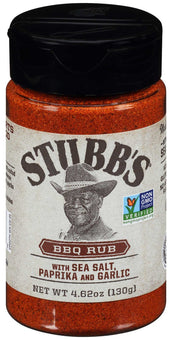 Stubbs BBQ Rub, 4.62 Ounce -- 6 per case