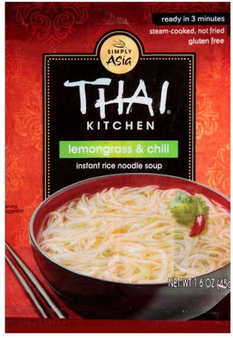 Thai Kitchen Lemongrass and Chili Instant Rice Noodle Soup, 1.6 Ounce - 12 count per pack -- 6 packs per case