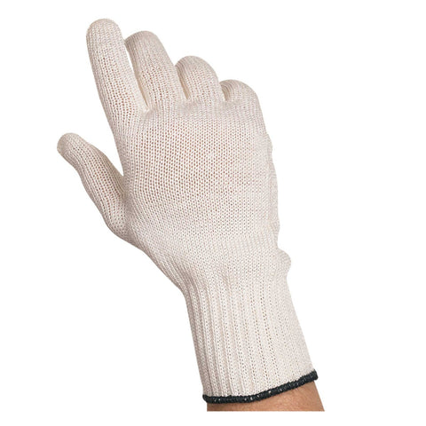 Handgards Knit Composite White Small Cut Resistant Washable Gloves, 11 inch -- 12 per case.