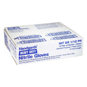 Handgards Small Green Heavy Duty Utility Lined Reusable Glove, 12 inch -- 12 per case.