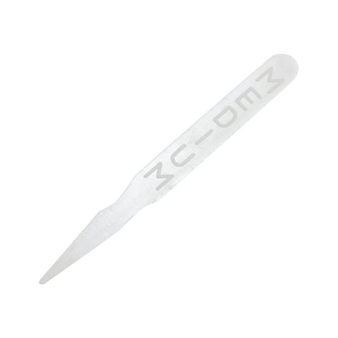 Handgards White Medium Disposable Plastic Steak Marker -- 2000 per case.