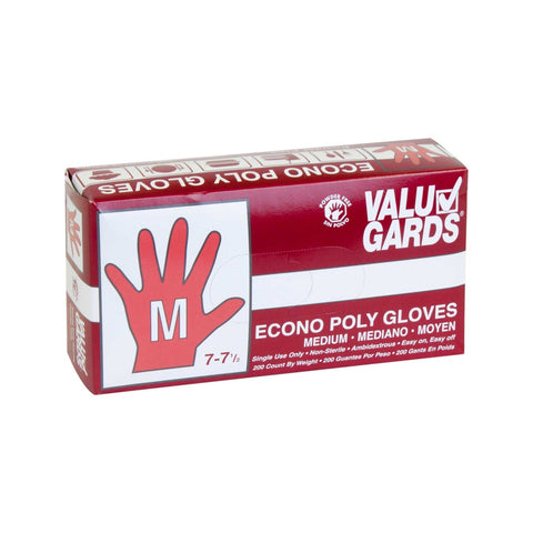 Handgards Medium Value Glove - 200 per pack -- 4 packs per case.
