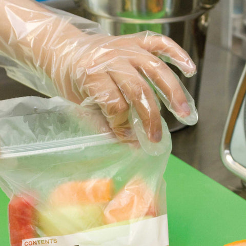 Handgards Medium Value Glove - 200 per pack -- 4 packs per case.