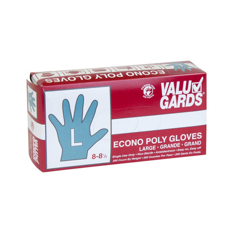 Handgards Large Value Glove - 200 per pack -- 4 packs per case.