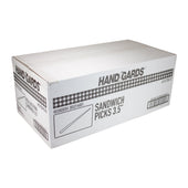Handgards Disposable Wood Sandwich Pick, 3.5 inch -- 36000 per case.