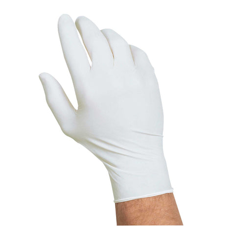 HandGards ValuGards Nitrile White Large Disposable Glove -- 1000 per case.