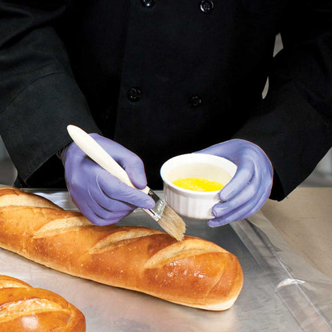 ValuGards Purple Medium Disposable Nitrile Gloves -- 1000 per case.