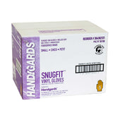 Handgards Small Standarad Clear Vinyl Disposable Glove -- 10 per case.