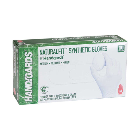 Glove (NaturalFit Synthetic Disposable Glove-Powder-Free), Medium, 4 Case --- 100 Count