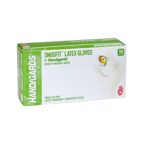 Glove (Latex Disposable Gloves) Medium, Powder, 10 Case --- 100 Each