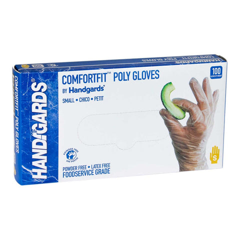 Glove (Poly Disposable Gloves) Small, Imported, 10 Case --- 100 Each