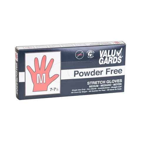 HandGards ValuGards Stretch Poly Clear Disposable Medium Glove -- 1000 per case.