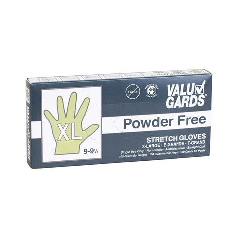 HandGards ValuGards Stretch Poly Clear Disposable Extra Large Glove -- 1000 per case.