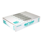 NeatGards Embossed White Crab Adult Disposable Poly Bib, 15.5 x 20 inch -- 500 per case.
