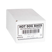 Bag (TuffGardsÂ® Hot Dog, Subs, Burrito Bags) Clear Hot Dog Print, 5.25X10 --- 2000 Count