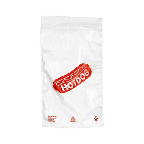 Bag (TuffGardsÂ® Hot Dog, Subs, Burrito Bags) Clear Hot Dog Print, 5.25X10 --- 2000 Count