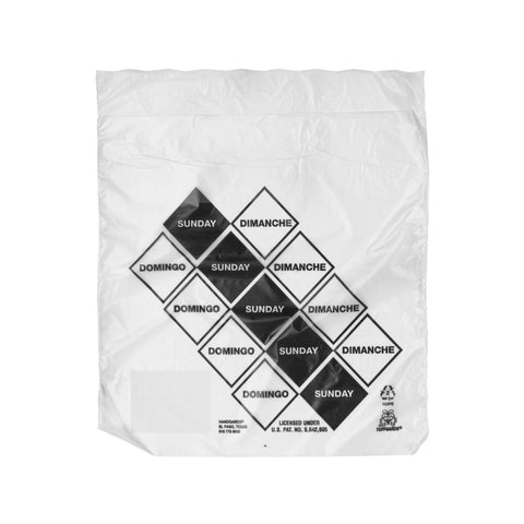 Bag (TuffGardsÂ® Pre-Portioning Bags) Clear Sunday, Preportioned 6.5 X 7 --- 2000 Count [7days 7 colors]