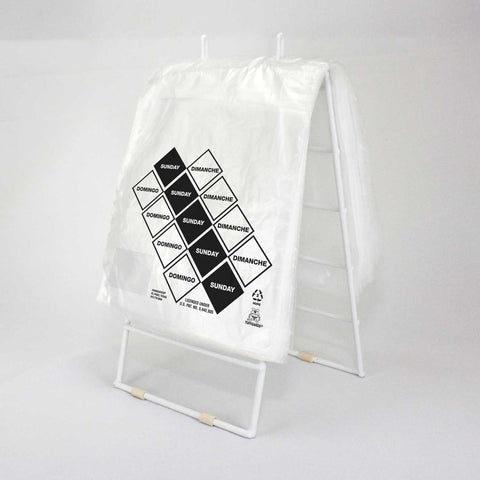 Bag (TuffGardsÂ® Pre-Portioning Bags) Clear Sunday, Preportioned 6.5 X 7 --- 2000 Count [7days 7 colors]