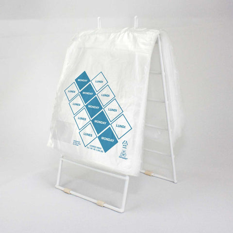 Bag (TuffGardsÂ® Pre-Portioning Bags) Clear Monday, Preportioned 6.5 X 7 --- 2000 Count [7days 7 colors]