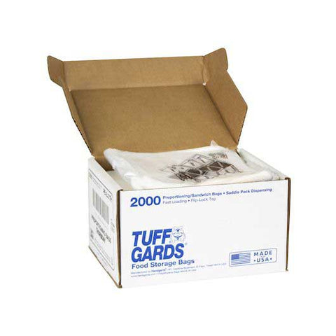 Handgards Tuffgards 2M High Density Brown Thursday Preportioning Bag -- 2000 per case