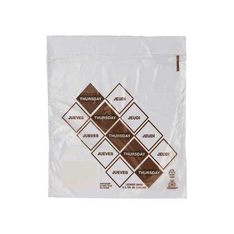Handgards Tuffgards 2M High Density Brown Thursday Preportioning Bag -- 2000 per case