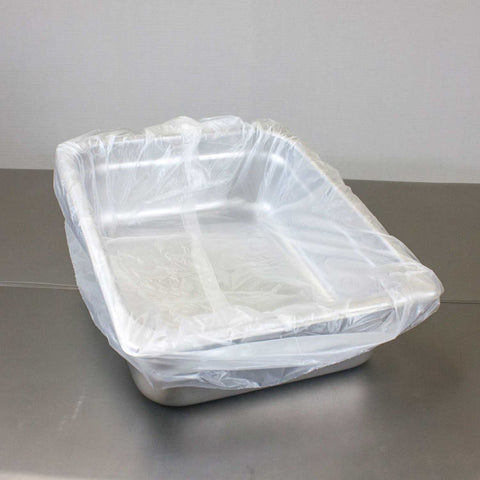 PanHandlers Clear Half 24 X 12 Inches Steam Pan Liners, 250 Count --- 1 Roll