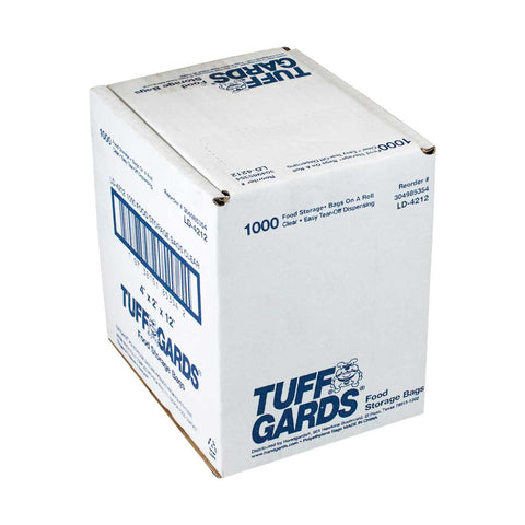 Bag, Freezer/Storage Bag, 4X2X12, 1000 --- Count, 1 Roll
