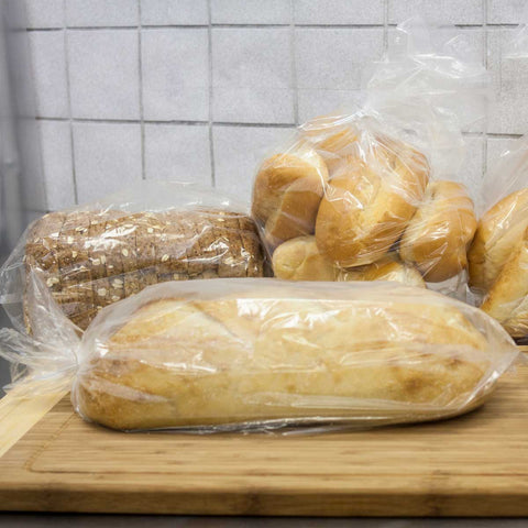 Handgards Low Density Clear Food Storage Bag - Roll Pack, 8 x 4 x 18 inch -- 1000 per case.