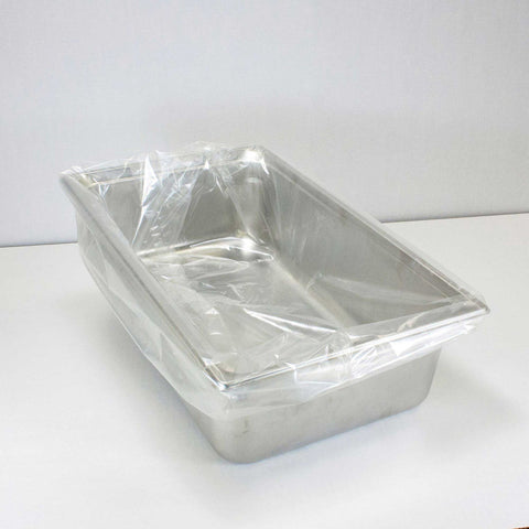 PanHandlers Clear Nylon Ovenable Pan Liner, 34 x 18 inch -- 50 per case.