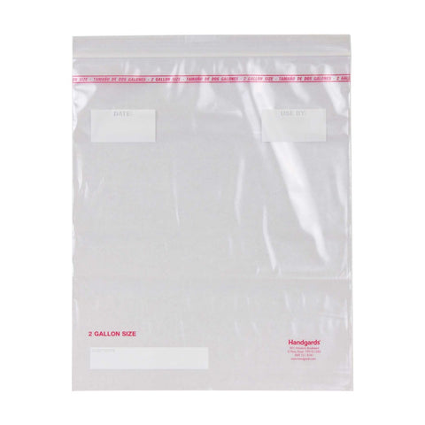 ZipGards Clear Disposable Reclosable Freezer Zipper Bag, 13 x 15.5 inch -- 100 per case.