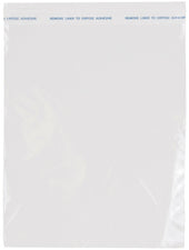 Handgards Tuffgards High Clarity Polypropylene Flat Stack Adhesive Strip Sealable Food Storage Bag, 8 x 10 inch -- 1000 per case