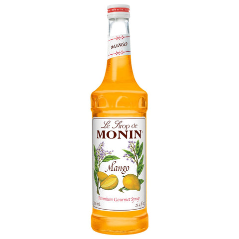Monin Glass Mango Flavor Syrup, 750 Milliliter -- 12 Case