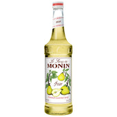Monin Glass Pear Flavor Syrup, 750 Milliliter -- 12 Case