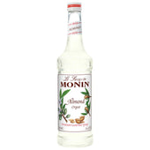 Monin Almond Flavor Syrup Glass, 750 Milliliter -- 12 Case