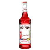 Monin Glass Grenadine Flavor Syrup, 750 Milliliter -- 12 Case