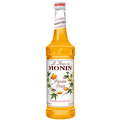 Monin Glass Passion Fruit Flavor Syrup, 750 Milliliter -- 12 Case