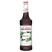 Monin Blackberry Flavor Syrup Glass, 750 Milliliter -- 12 Case