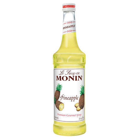 Monin Pineapple Flavor Syrup, 750 Milliliter -- 12 Case